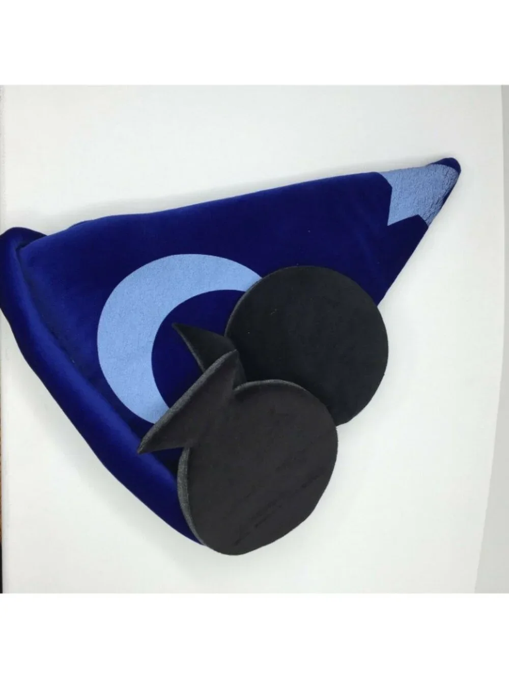 Disney Mickey Mouse Sorcerers Apprentice Ears Wizard Blue Hat Stars Moon